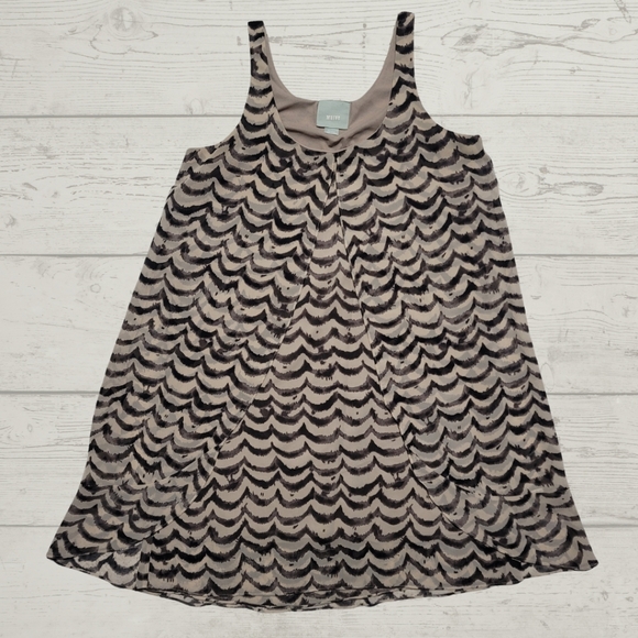 Anthropologie Maeve Chiffon Swing Dress - Picture 2 of 8